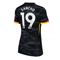 Camiseta Chelsea Jadon Sancho #19 Tercera Equipación Replica 2024-25 para mujer mangas cortas